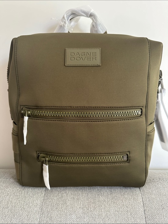 Dagne Dover Moss Green Neoprene Backpack main image 7